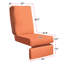 Housse de coussin de fauteuil inclinable pour patio, housse de remplacement pour l'extérieur résistante aux intempéries-86871536