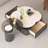 Rock board creative design simple tea table