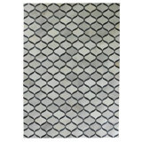 Natural Hide Cowhide Geometric Area Rug