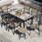 Loddon 6 - Person Patio Dining Set with-728436203
