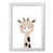 White Grain Frame