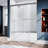 57.5-60” W X 62” H Double Sliding Semi-Frameless Tub Door / Finish: Black-62295908