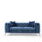 2-Seat Sofa Loveseat With Metal Legs