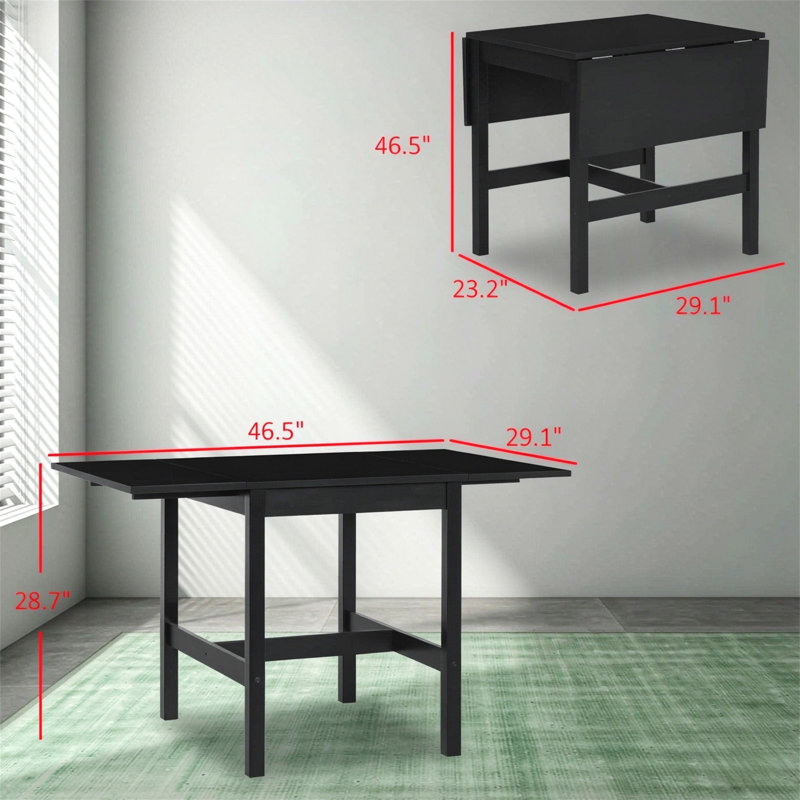 Table de salle à manger pliante pour petits espaces