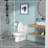 Ceramic One Piece Toilet,Dual Flush With Soft Clsoing Seat