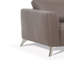 Causeuse en cuir taupe de Malaga (assemblée)-499651375