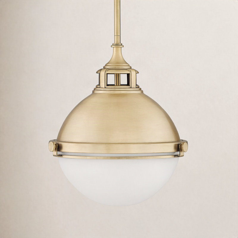 Kyoto 2-Light Chandelier, 14.5" H x 13.5" W x 13.5" D, Satin Brass