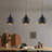 Modern Teardrop Cone Pendant