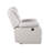 Eilbra Power Motion Recliner, Beige Faux Leather-585213414