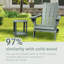 Table de bout Adirondack Square-1294353040
