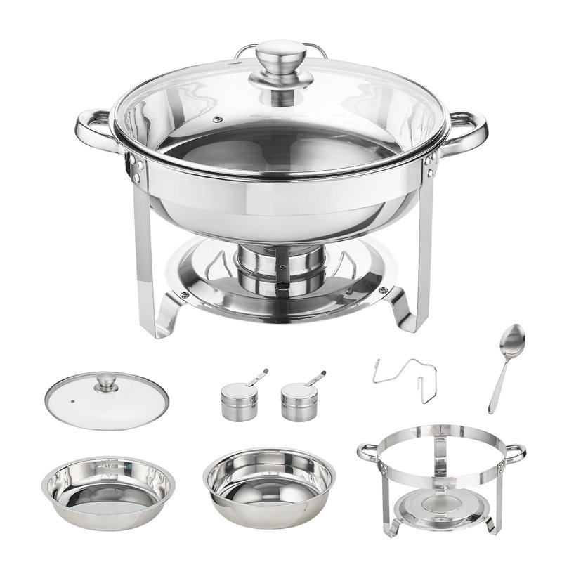 Metal Round Chafing Dish