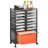 Rolling File Cart 14 Slots Desk File Sorter