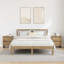 40 cm W Steel Bedside Table