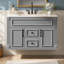 Meuble-lavabo mural 36 po avec lavabo en céramique Mavessa-587443192
