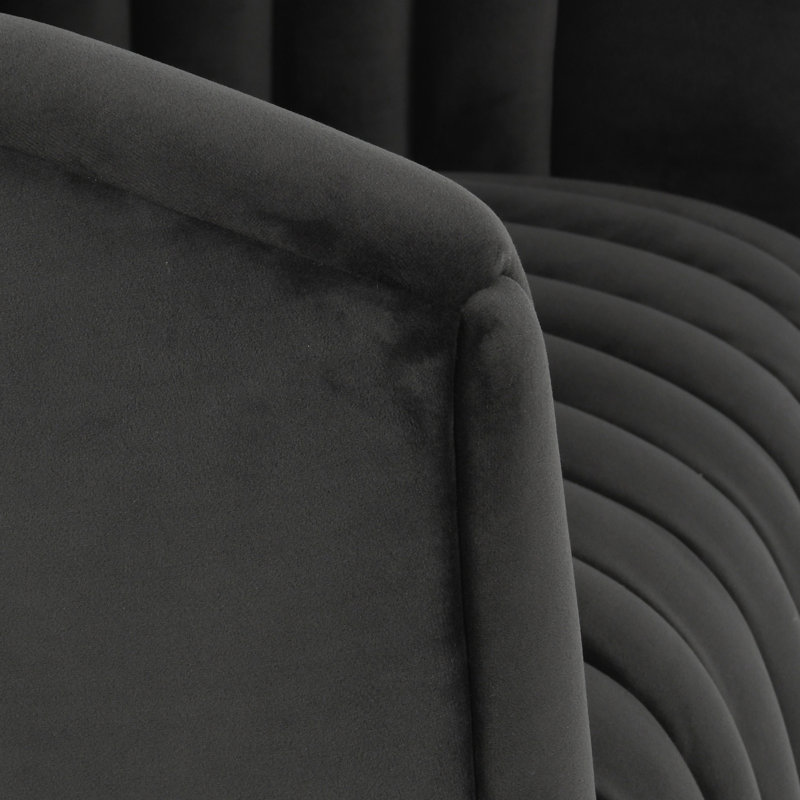 Marion Swivel Accent Chair, Gray
