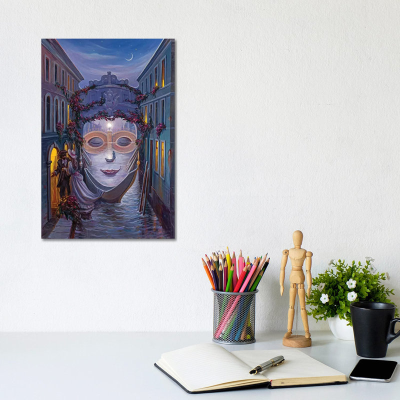 Venice by Oleg Shupliak - Wrapped Canvas Gallery-Wrapped Canvas Giclée, 20.32 cm H x 30.48 cm W