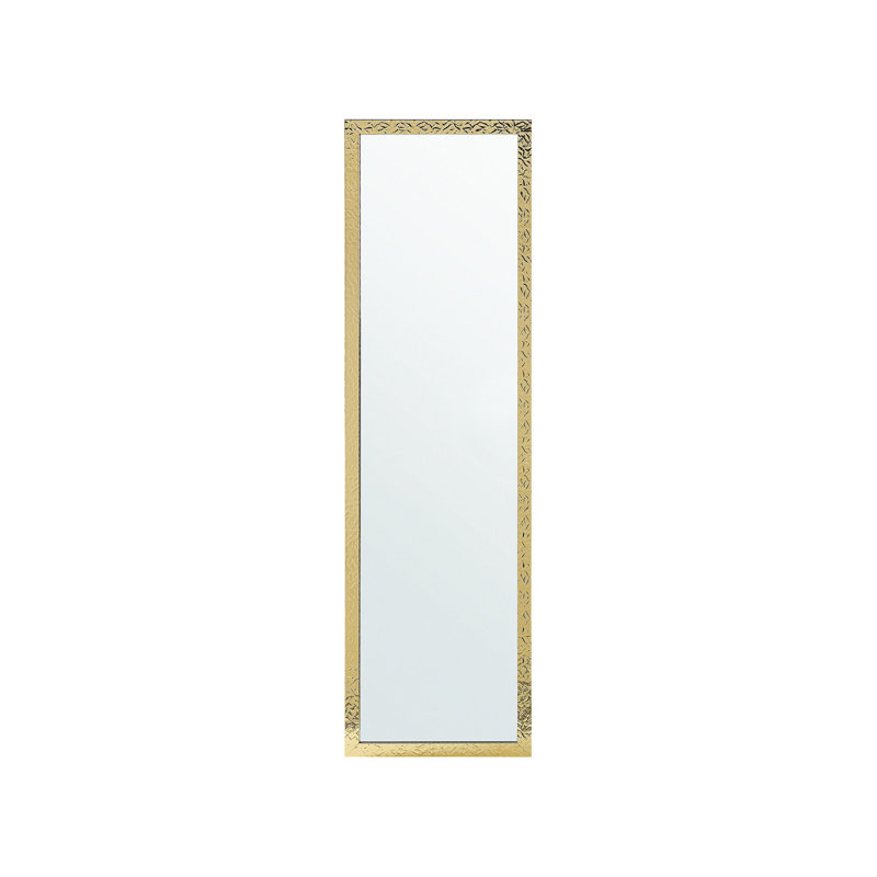 Rankin Flat Floor Mirror, Gold