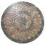 Round Metal Outdoor Dining Table - 100 cm W 100 cm D