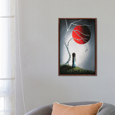 When She Thinks About You - Print on Canvas