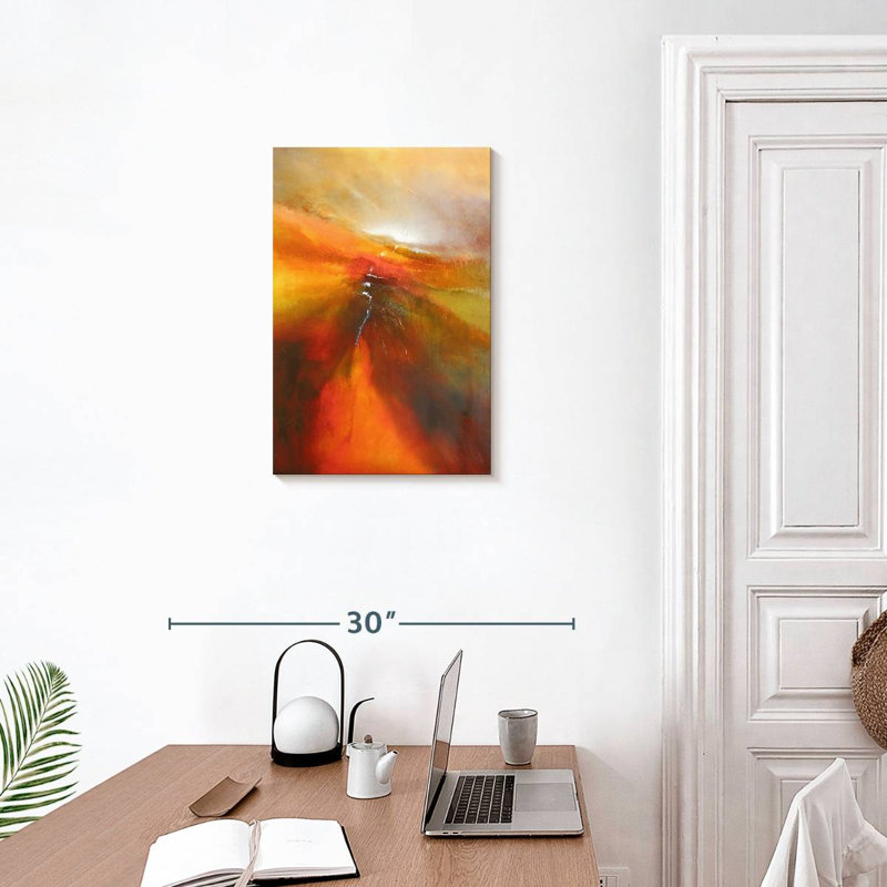 Avery Sends Him Into The Wide World, 24" H x 16" W