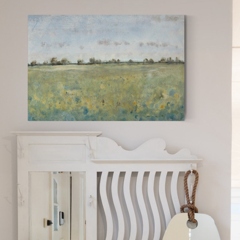 Reproduction d’art sur toile tendue « pâturage Land IV », H 27 po x l 18 po x P 1 po