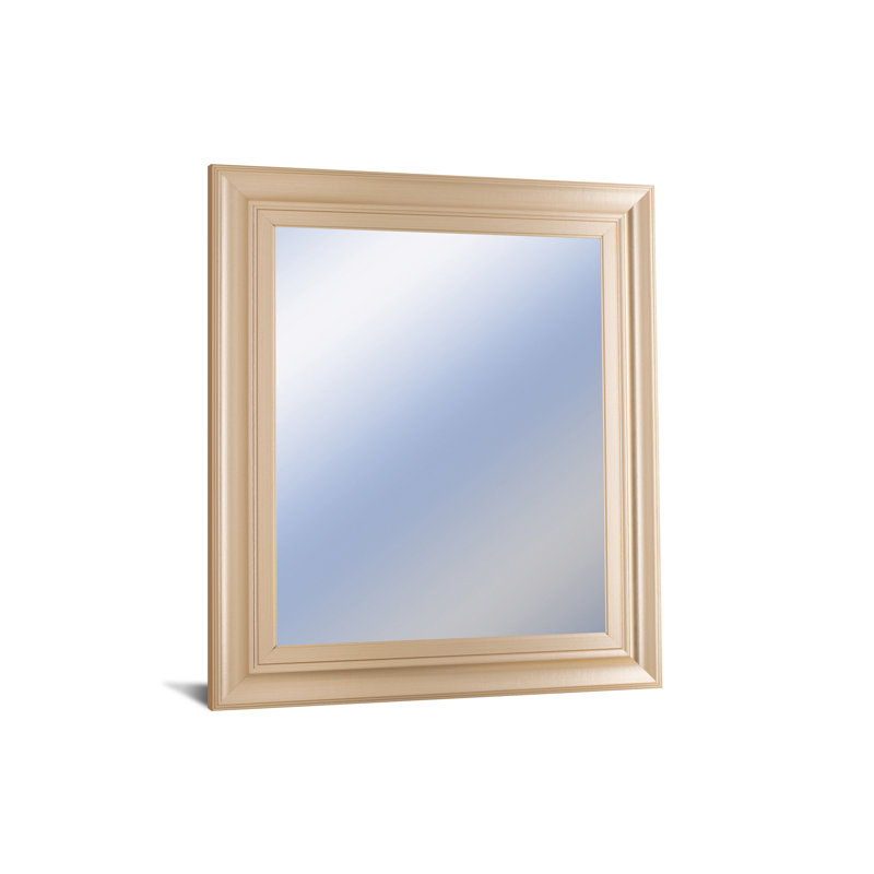Miroir mural Traditional Elegance - cadre or rose, H 26 po x l 22 po