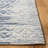 Metro Hand Tufted Wool/Cotton Abstract Rug in Natural/Blue-143944073