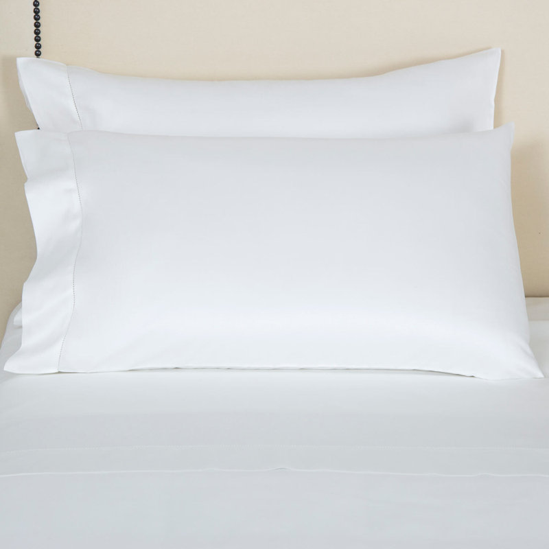 Single Ajour Pillowcase , Standard, Milk