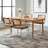 Crumley Upholstered Side Chair With Cane Rattan Back And Steel Frame-1632338720-1636147876