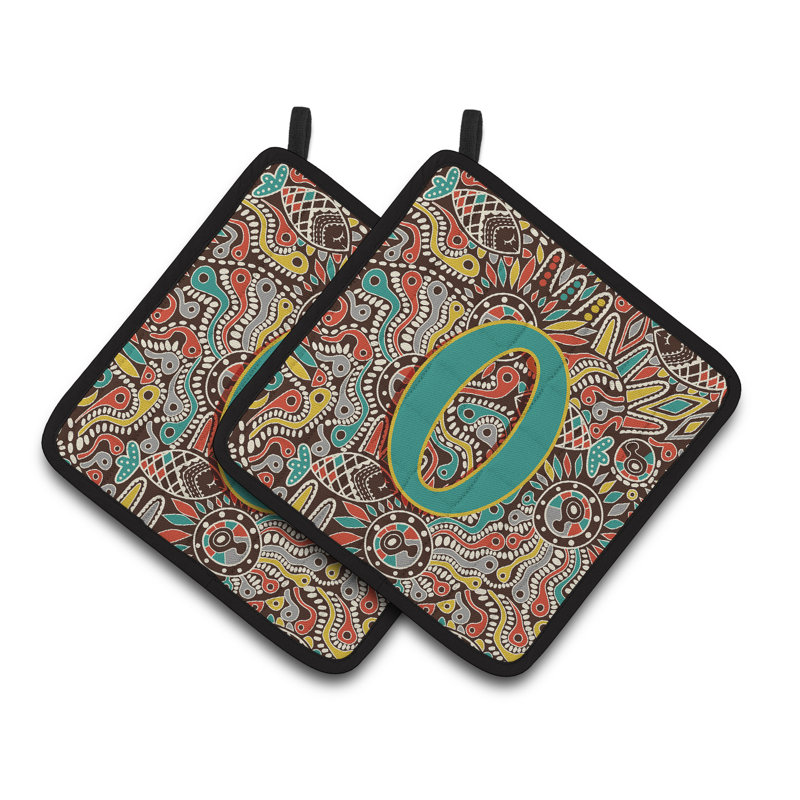 Cuisinier poignée tribal rétro, O