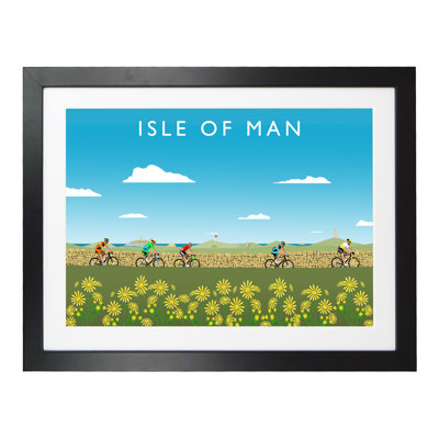 Isle of Man Cycling 1 Piece Wall Art