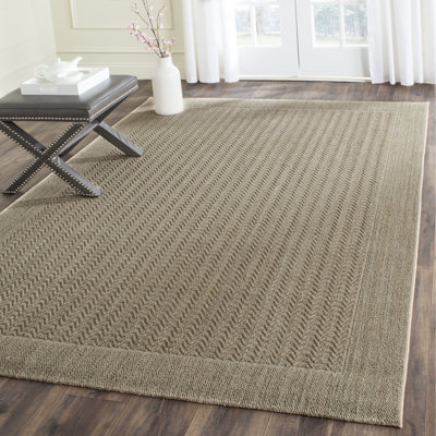 Merryman PalmvBeach Weave Sisal & Jute Solid Color Rug