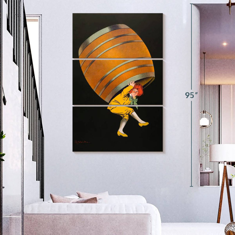 Yarlin Cognac Pellisson 1907, 74" H x 48" W