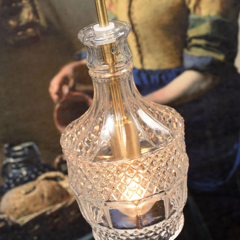 Hinton 1 - Light Brass Lantern Pendant