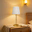 Lampe de table rechargeable sans fil avec gradation tactile continue, lampe de bureau vintage portative avec lumière chaude 2700K pour la décoration de la chambre à coucher, du salon et de la table à manger