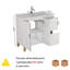 Meuble-lavabo sur pied 36 po avec lavabo