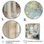 «Farmhouse Bathroom Charm I - Laundry Large», art mural-1997832120-1997832122