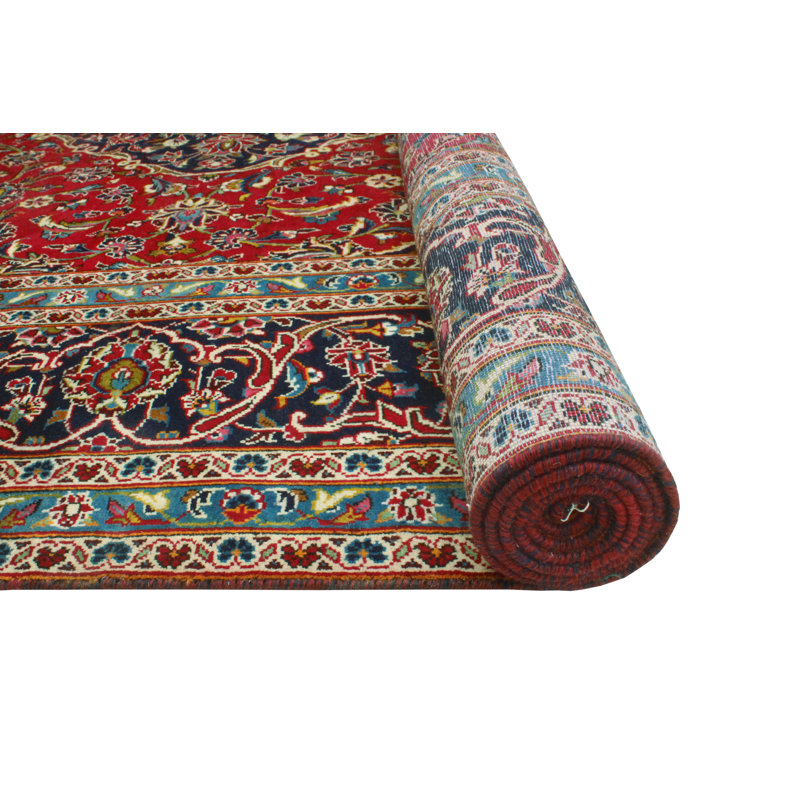 Khusbu Distressed Frederic Red Rug