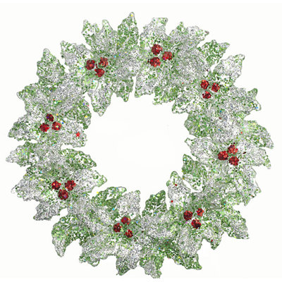 Handcrafted Faux Plastic 5'' Wreath