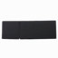 FAUTEUIL PUERTA KD CHAISE, CADRE NOIR MIXTE AVEC COUSSIN GRIS FONCÉ