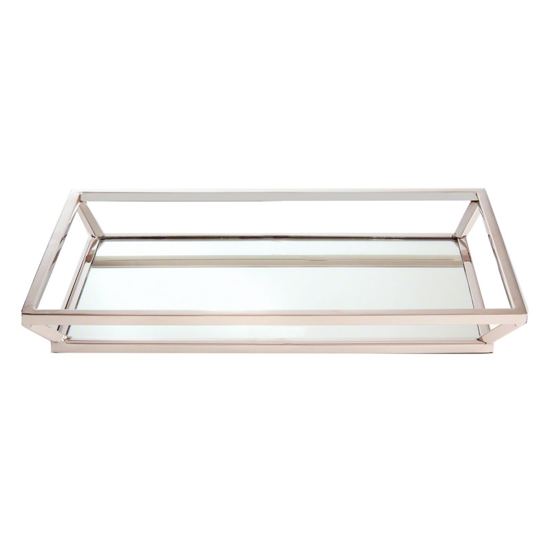Plateau miroir à faisceau en acier inoxydable Myatt