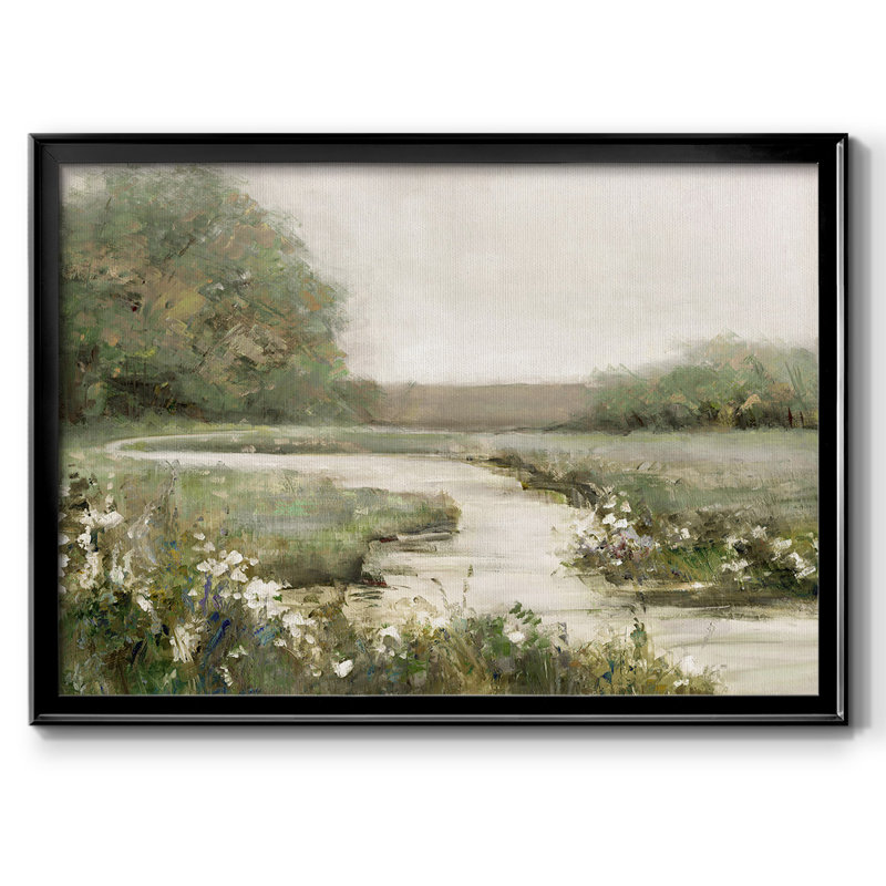 «Quiet Path», reproduction d'art sur toile, Noir, H 14 po x l 20 po x P 1,5 po