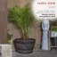 Pot de fleurs tonneau en vinyle Ramsell-1486180990