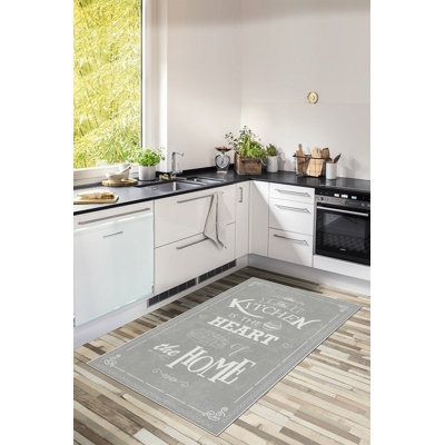 Eco-Friendly Non-Slip Area Rug, 4.6 x 7.2 Feet | 100% Polyester, Antibacterial, Machine Washable | 650 g/m², 0.16 in Pile Height, Digital Print | Perfect for Living Room, Bedroom, and High-Traffic Areas