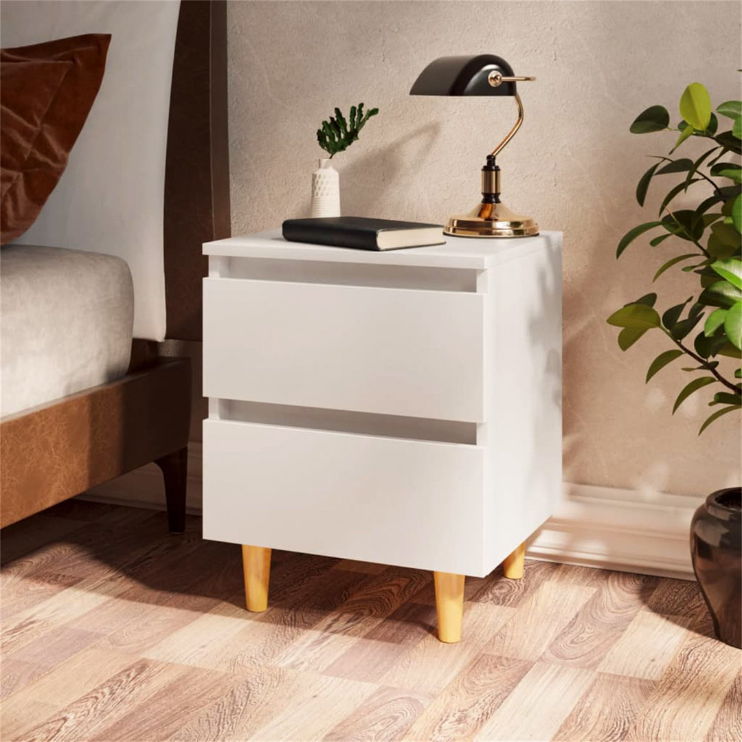 2 Drawer Bedside Table
