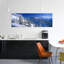 « wintry mountain landscape, bavarois alps, bavière, allemagne », reproduction de photo sur toile-30274318-72574975