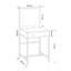 San Rafael Dressing Table with Mirror