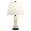 Lampe de table moderne à DEL en albâtre / cristal 23 "Eliza Eliza