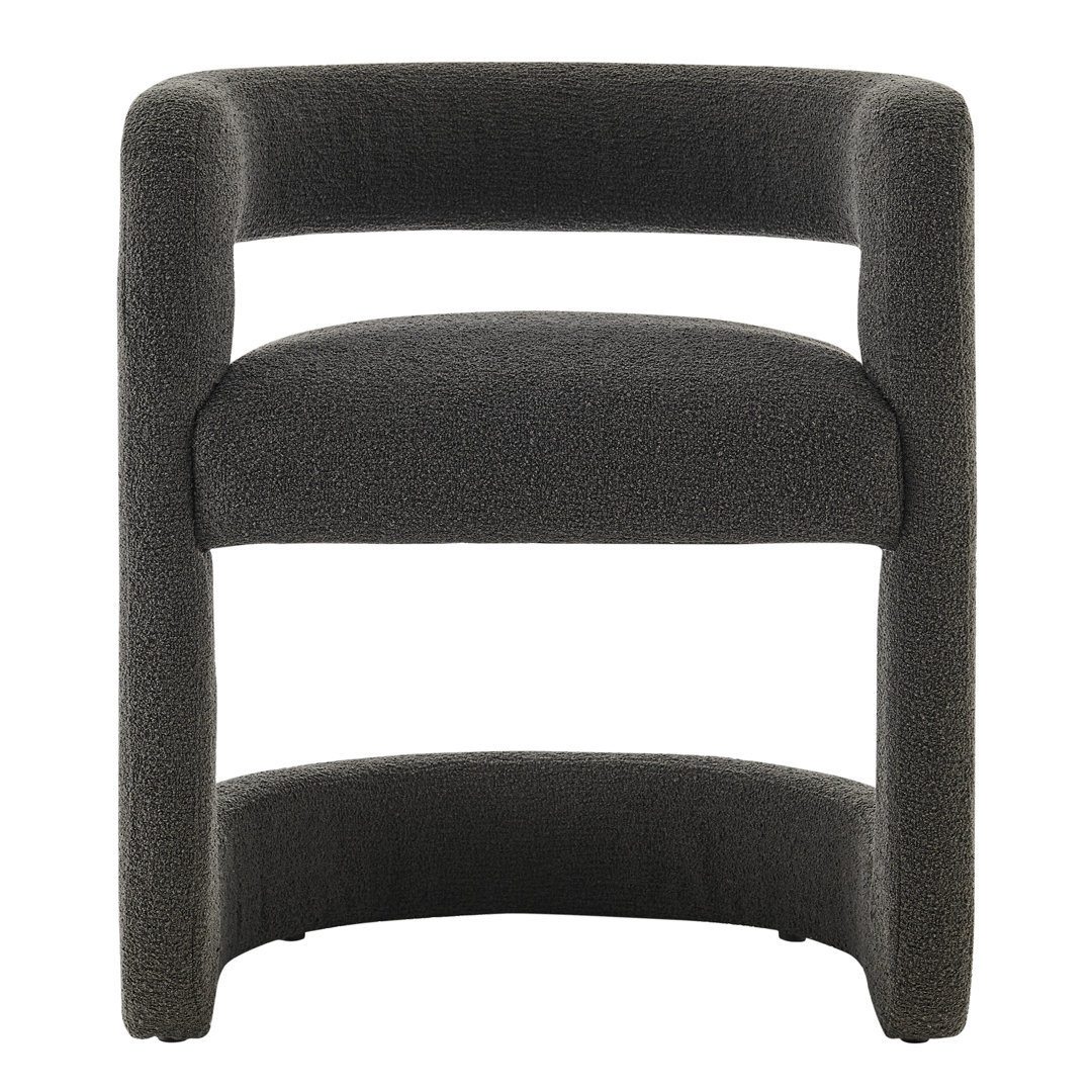 Boback Low Back Barrel Chair Wade Logan® Upholstery 