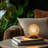 Hollowed Ball Metal Table Lamp